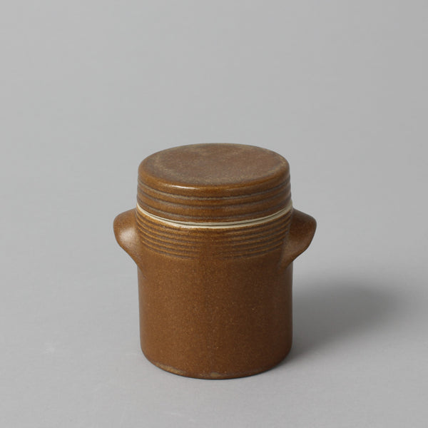 STONEWARE STORAGE JAR SMALL