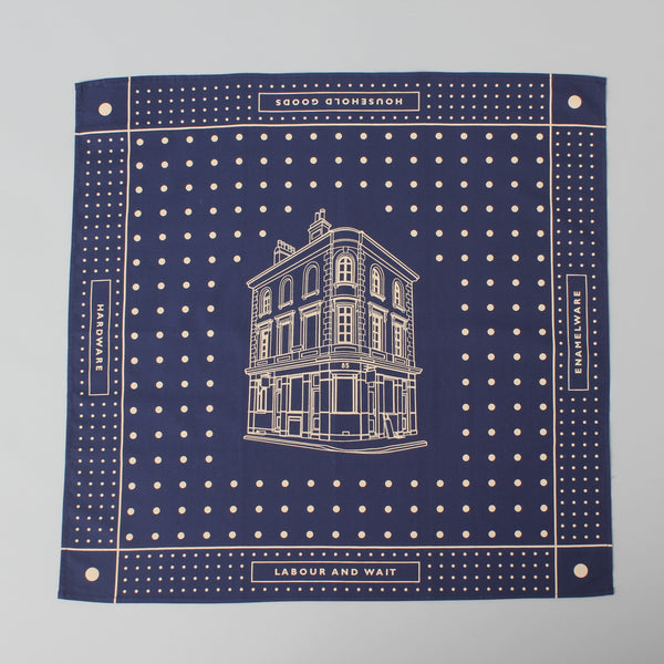 BLUEPRINT HANDKERCHIEF