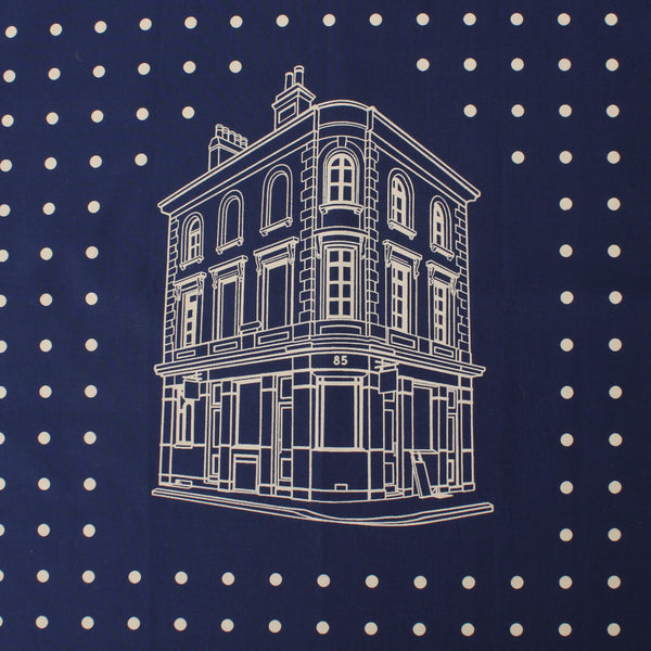BLUEPRINT HANDKERCHIEF