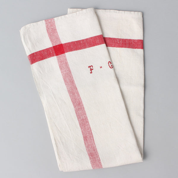 VINTAGE LINEN TEA TOWEL
