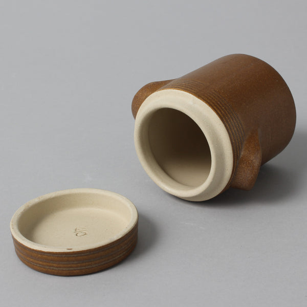 STONEWARE STORAGE JAR SMALL
