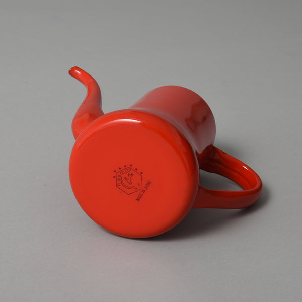 JAPANESE COFFEE POT RED