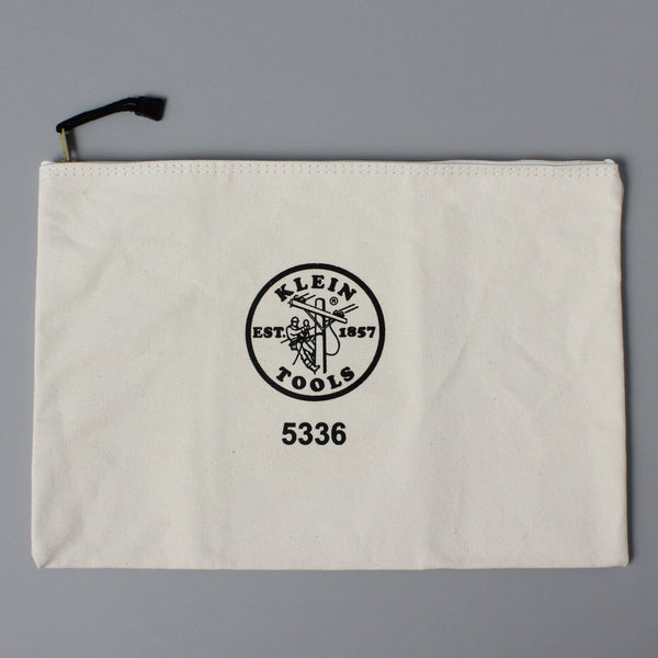 CANVAS ZIPPER BAG LARGE