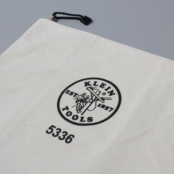 CANVAS ZIPPER BAG LARGE