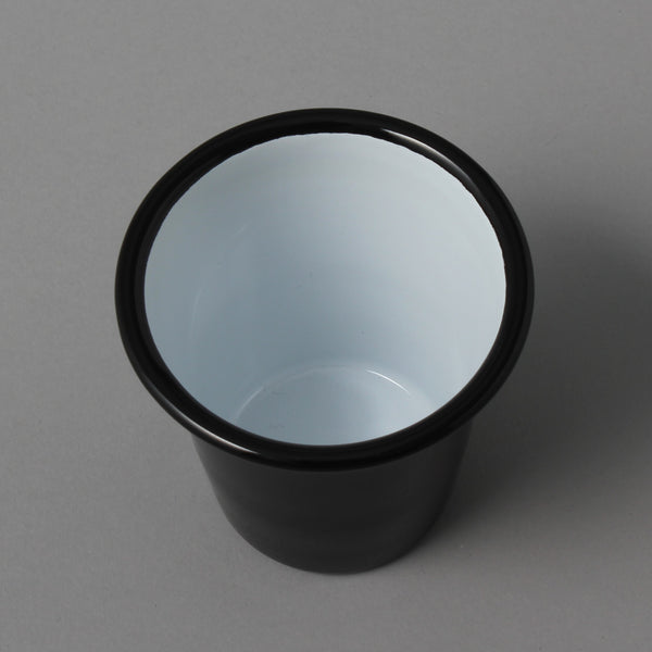 ENAMEL TUMBLER BLACK