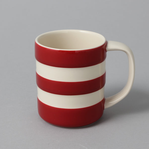 CORNISHWARE MUG RED