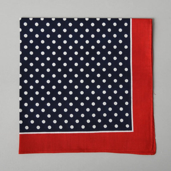 BORDER SPOT HANDKERCHIEF