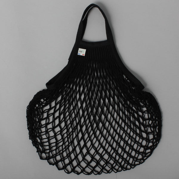 STRING BAG BLACK