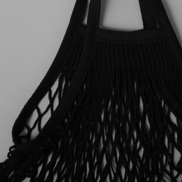 STRING BAG BLACK