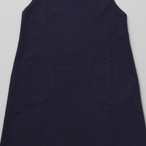 CROSSOVER DRESS NAVY