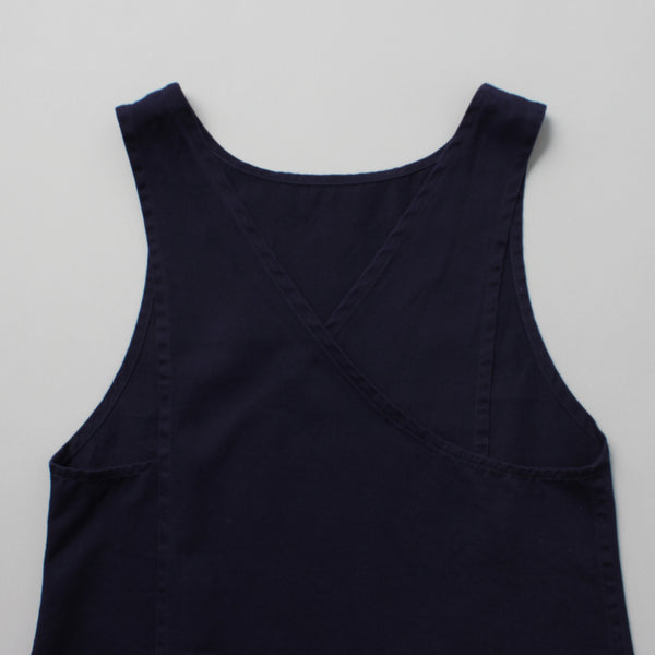 CROSSOVER DRESS NAVY