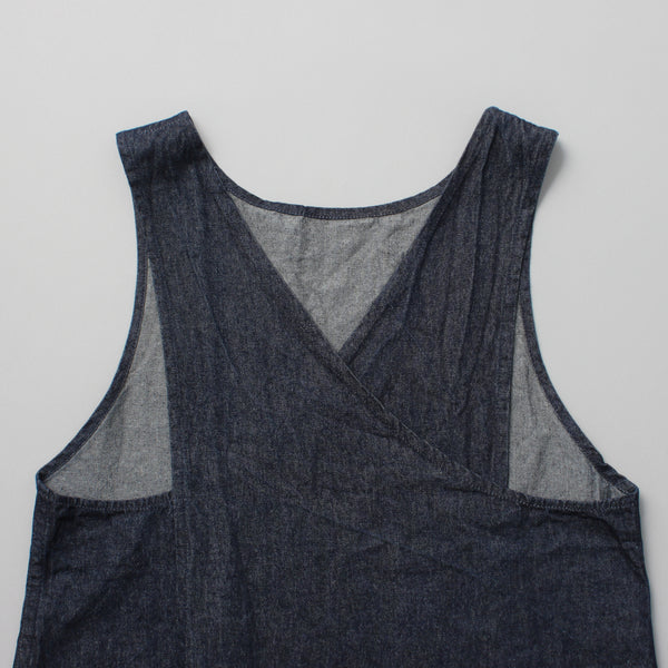 CROSSOVER DRESS DENIM