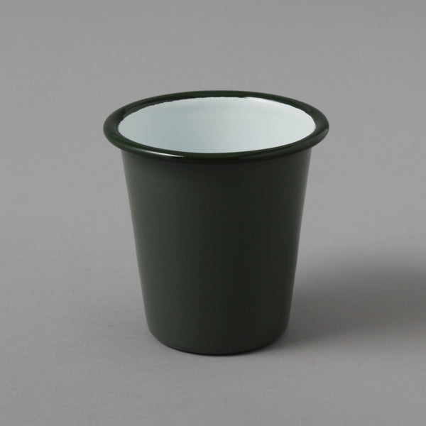ENAMEL TUMBLER OLIVE