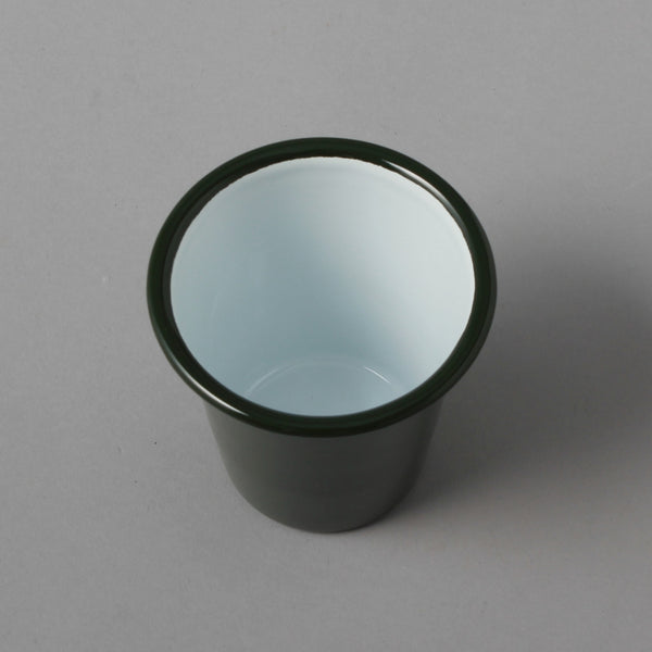 ENAMEL TUMBLER OLIVE