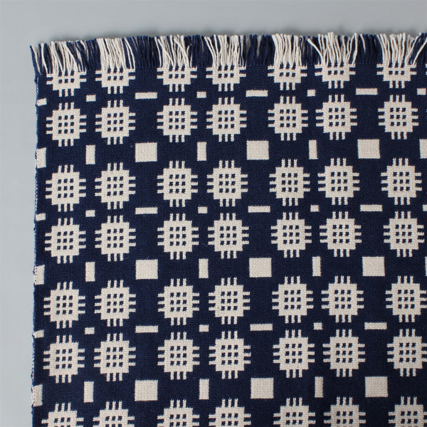 WELSH FLOOR RUG NAVY
