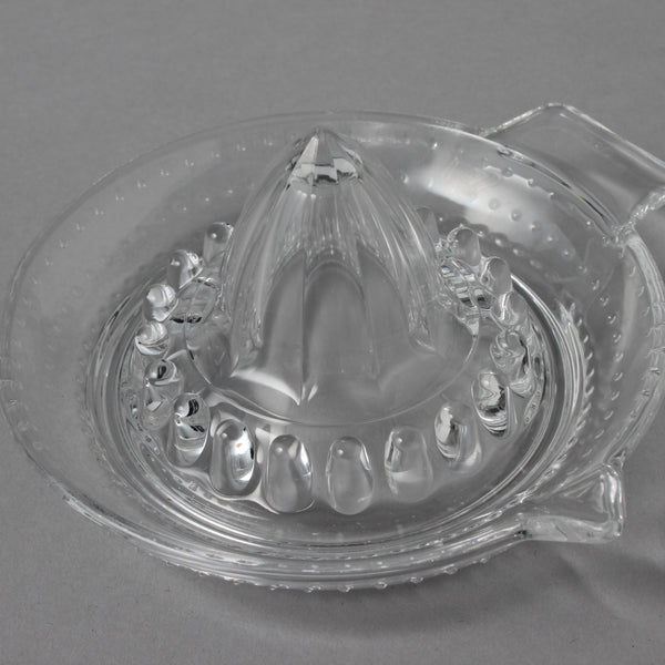 GLASS LEMON SQUEEZER