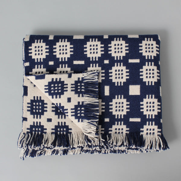 WELSH FLOOR RUG NAVY