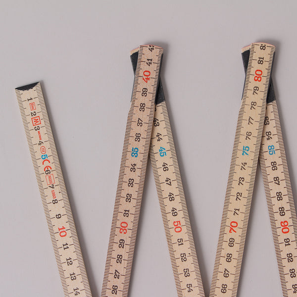 WOODEN FOLDING RULER