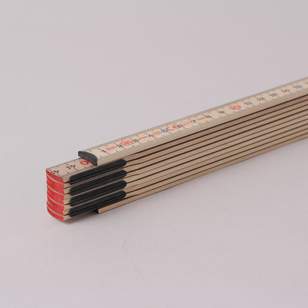 WOODEN FOLDING RULER