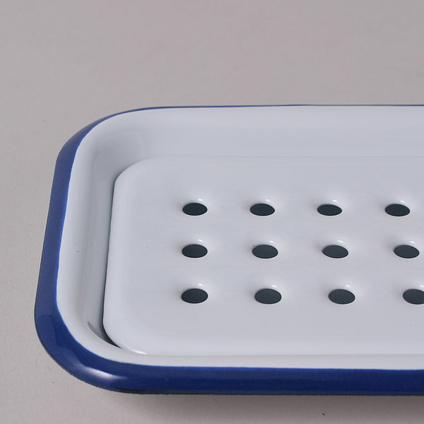 ENAMEL SOAP DISH