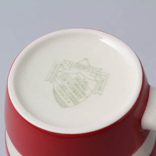 CORNISHWARE MUG RED 12oz