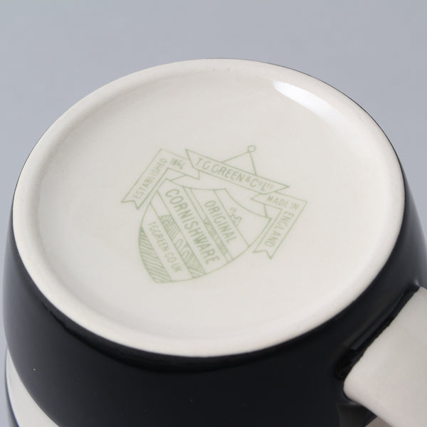 CORNISHWARE MUG BLACK 12oz