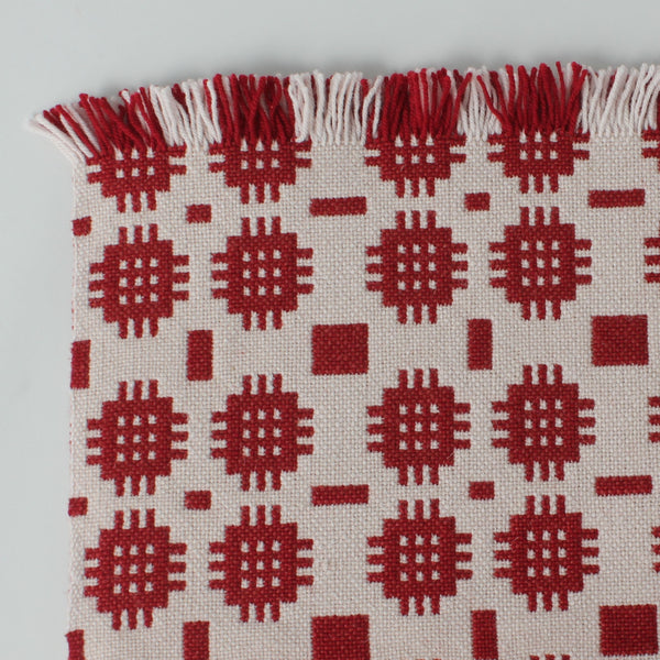 WELSH FLOOR RUG RED