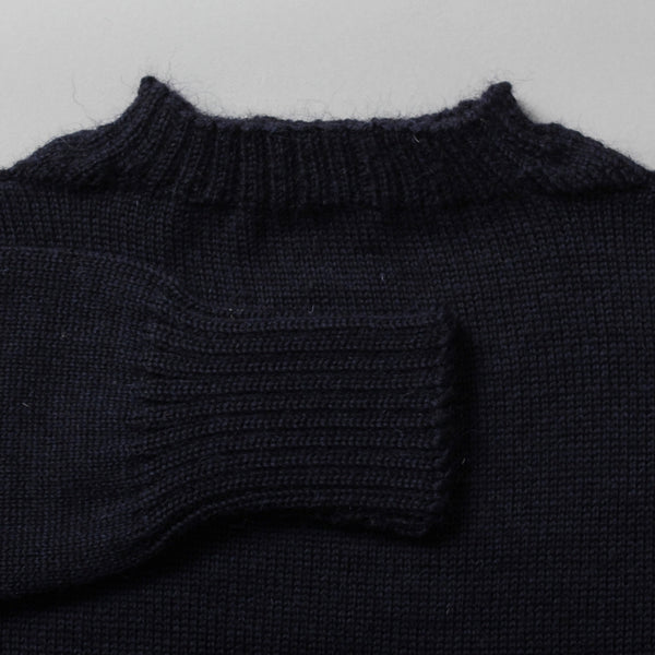 GUERNSEY SWEATER NAVY