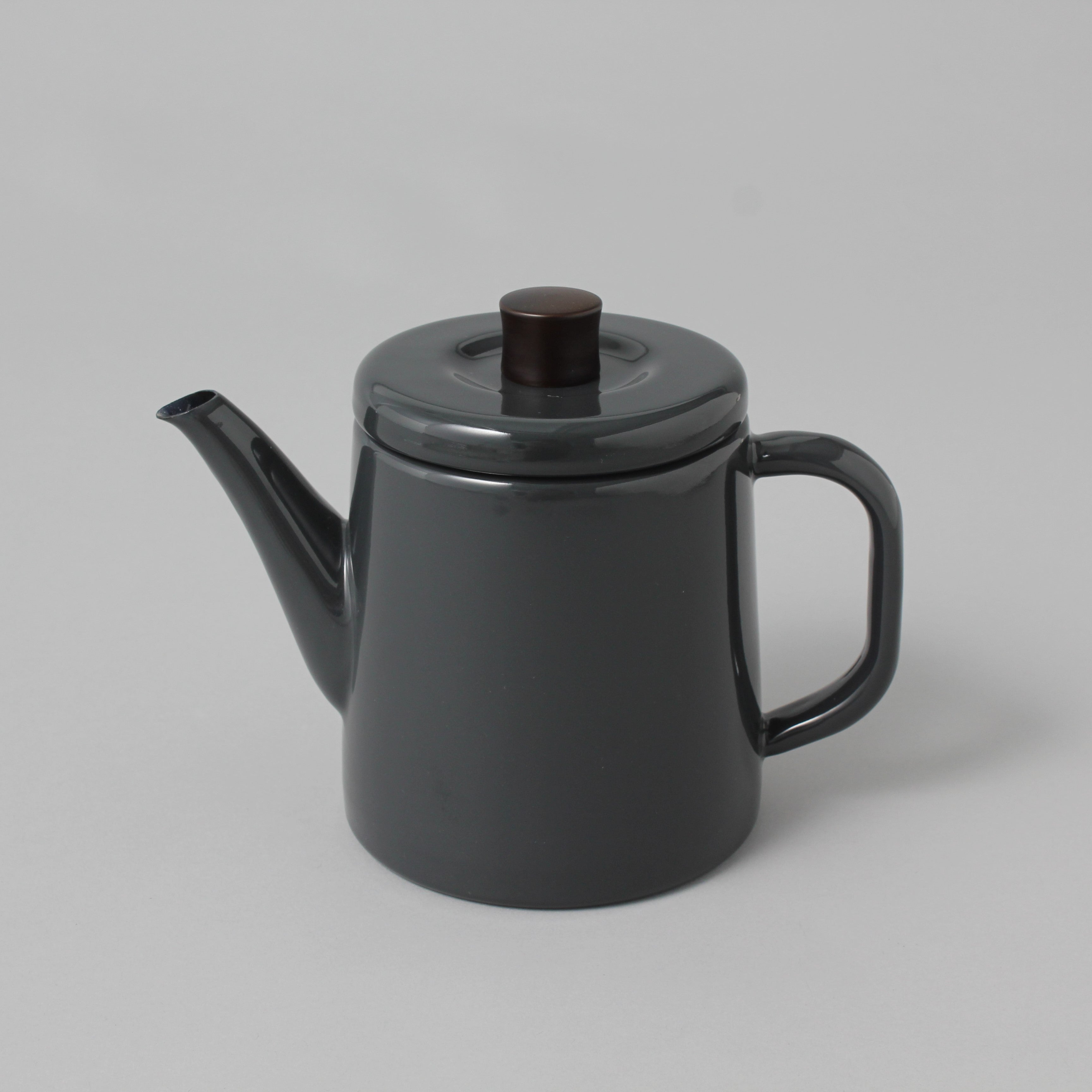 LABOUR AND WAIT | JAPANESE ENAMEL TEAPOT GREY